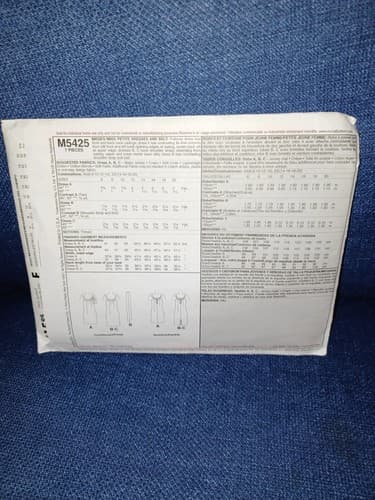 McCALLS M5425 Sundress Dress in 3 Versions & Belt PATTERN 6 8 10 12 14 UC OOP - Thumbnail 2