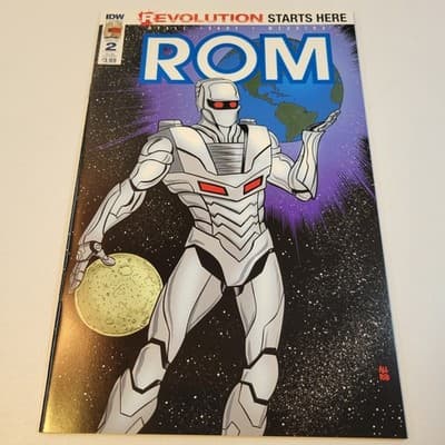 ROM #2 Allred Variant Cover D 2016 IDW Revolution Tie-In VF/NM - Thumbnail 2