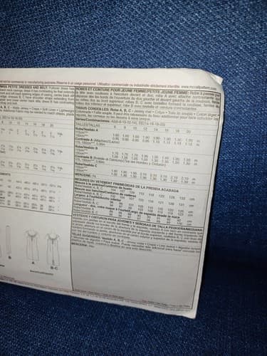 McCALLS M5425 Sundress Dress in 3 Versions & Belt PATTERN 6 8 10 12 14 UC OOP - Thumbnail 4