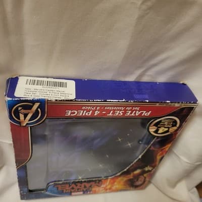Marvel’s Captain Marvel Celestial Goose 4-Piece Melamine Plate Set - Thumbnail 5