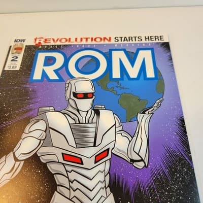 ROM #2 Allred Variant Cover D 2016 IDW Revolution Tie-In VF/NM - Thumbnail 5