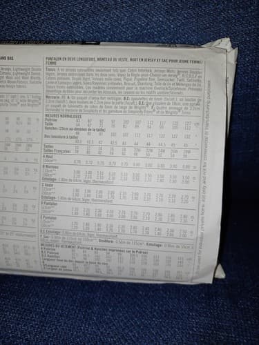 Simplicity 4699 Pattern Mix & Match Tops Pants Dresses Wardrobe Size 10-18 UC - Thumbnail 5