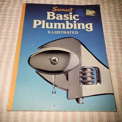 Sunset Home Improvement 2 Book Basic Plumbing & Wiring Illustrated 83 DIY Guides - Thumbnail 2