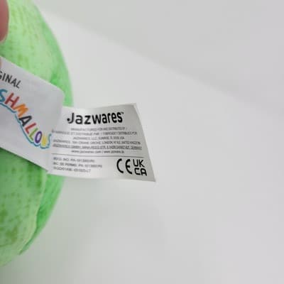 SQUISHMALLOWS Oogie Boogie Plush Nightmare Before Christmas Green 7" Holding Bat - Thumbnail 5