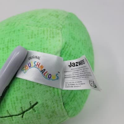 SQUISHMALLOWS Oogie Boogie Plush Nightmare Before Christmas Green 7" Holding Bat - Thumbnail 6