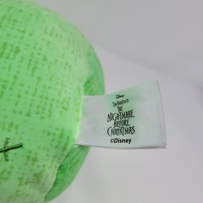SQUISHMALLOWS Oogie Boogie Plush Nightmare Before Christmas Green 7" Holding Bat - Thumbnail 4