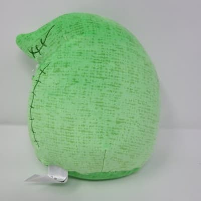 SQUISHMALLOWS Oogie Boogie Plush Nightmare Before Christmas Green 7" Holding Bat - Thumbnail 3