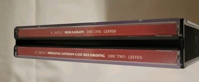 Miss Saigon Original London Cast Recording 2 CD Set Geffen 1989 Lea Salonga - Thumbnail 3
