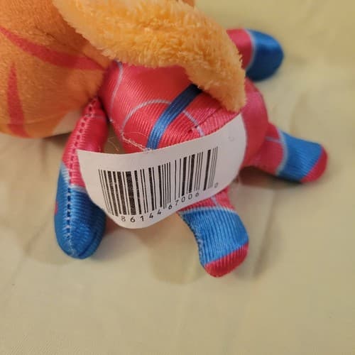 Disney SuperKitties Ginny Orange Cat Plush Just Play 8" Pink Superhero Outfit - Thumbnail 4