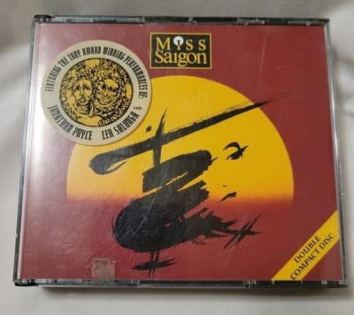 Miss Saigon Original London Cast Recording 2 CD Set Geffen 1989 Lea Salonga - Thumbnail 2