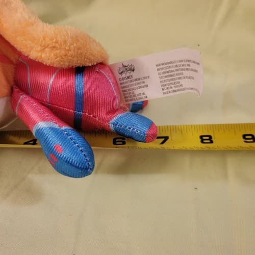 Disney SuperKitties Ginny Orange Cat Plush Just Play 8" Pink Superhero Outfit - Thumbnail 7
