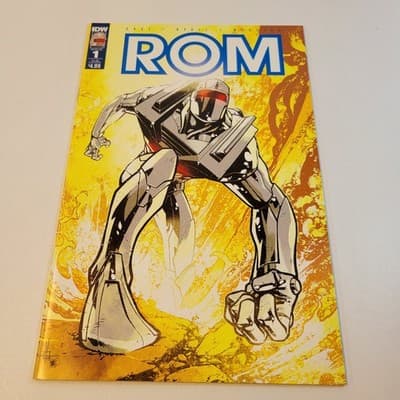 ROM #1 IDW 2016 First IDW Issue Zach Howard Cover VF/NM Hasbro - Image 1