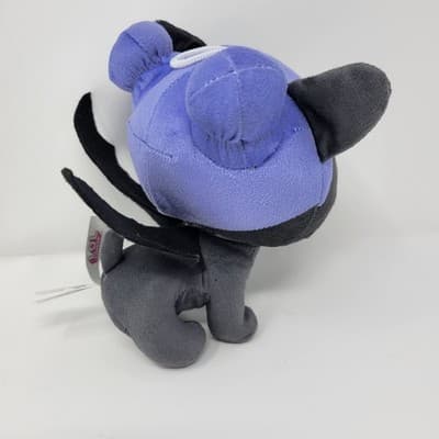 LOL SURPRISE Bat Cat Plush Gray Purple Wings MGA Toy Factory 6" - Thumbnail 4