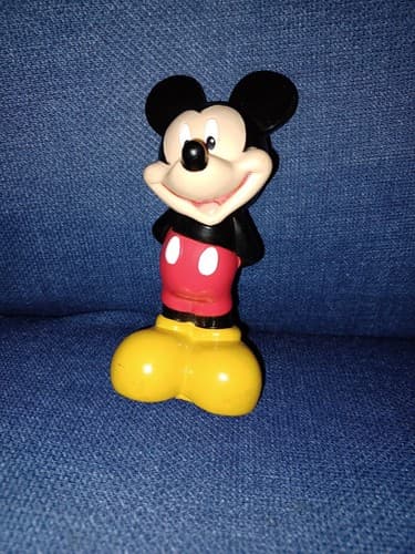 Disney Mickey Mouse PVC Figurine 5" Hands Behind Back W786-8397-2-14205 Rare - Image 1