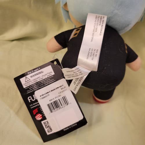 My Hero Academia Tomura Shigaraki Plush 8" Great Eastern Entertainment MHA NWT - Thumbnail 7