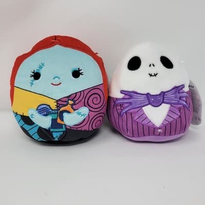SQUISHMALLOWS Sally Potion Jack Purple Suit Plush 7in Nightmare Before Christmas - Thumbnail 2