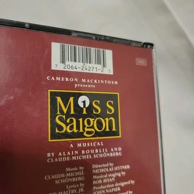Miss Saigon Original London Cast Recording 2 CD Set Geffen 1989 Lea Salonga - Thumbnail 7