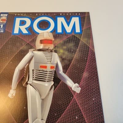 Rom #1 Cover B – Toy Variant IDW Darwyn Cooke memorial tribute VF/NM - Thumbnail 5