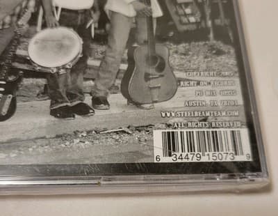 Steelbeam Fit That Steel CD 2005 Right On Records Austin TX Indie Blues Rock New - Thumbnail 5
