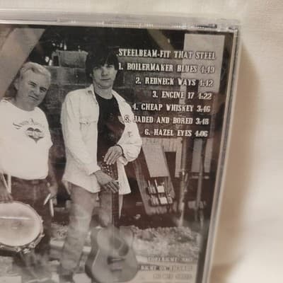 Steelbeam Fit That Steel CD 2005 Right On Records Austin TX Indie Blues Rock New - Thumbnail 4