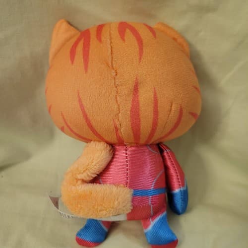 Disney SuperKitties Ginny Orange Cat Plush Just Play 8" Pink Superhero Outfit - Thumbnail 3
