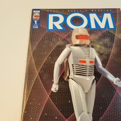 Rom #1 Cover B – Toy Variant IDW Darwyn Cooke memorial tribute VF/NM - Thumbnail 6