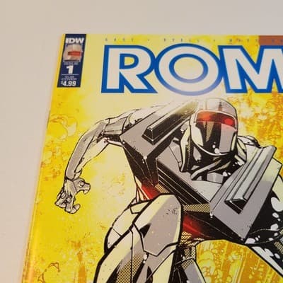 ROM #1 IDW 2016 First IDW Issue Zach Howard Cover VF/NM Hasbro - Thumbnail 6