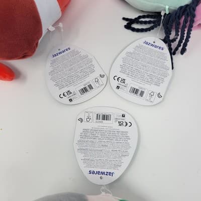 SQUISHMALLOWS Lock Shock Barrel Plush Set 7" Nightmare Before Christmas Rare NWT - Thumbnail 10