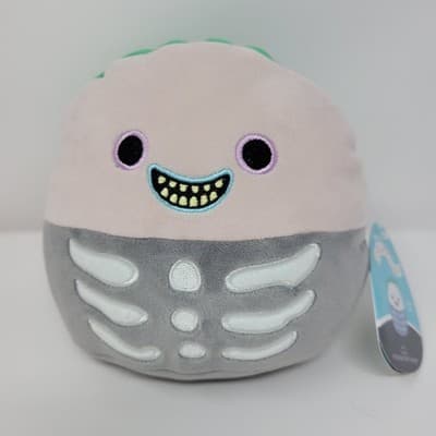 SQUISHMALLOWS Lock Shock Barrel Plush Set 7" Nightmare Before Christmas Rare NWT - Thumbnail 5