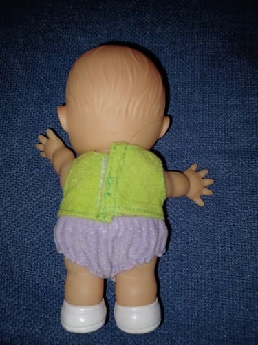 The Cititoy Mini Baby Doll from 2016 Cute 5.5" Tall Doll Big Head, Belly - Thumbnail 3