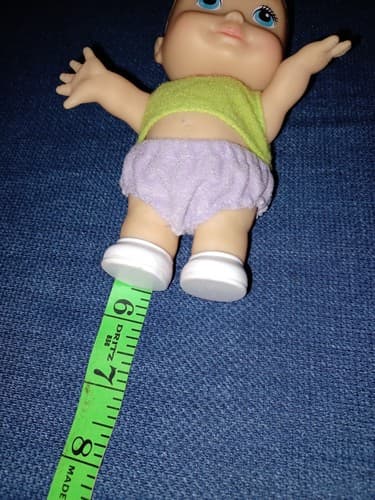 The Cititoy Mini Baby Doll from 2016 Cute 5.5" Tall Doll Big Head, Belly - Thumbnail 5