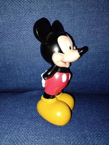 Disney Mickey Mouse PVC Figurine 5" Hands Behind Back W786-8397-2-14205 Rare - Thumbnail 2