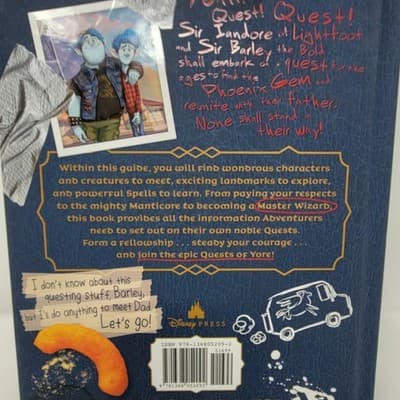 DISNEY PIXAR ONWARD QUESTS OF YORE Book First Edition Hardcover 2020 - Thumbnail 7
