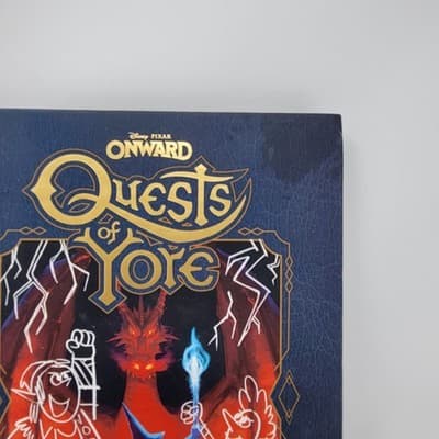 DISNEY PIXAR ONWARD QUESTS OF YORE Book First Edition Hardcover 2020 - Thumbnail 4