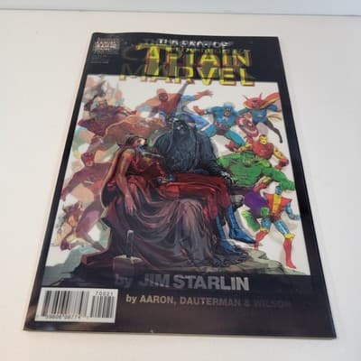 Thor #700 Lenticular Variant Death of Captain Marvel Homage Marvel 2017 - Image 1