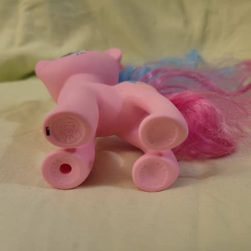 My Little Pony Pinkie Pie 7" Figure 2016 Hasbro G4 Blue Pink Hair Balloons - Thumbnail 5