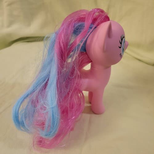 My Little Pony Pinkie Pie 7" Figure 2016 Hasbro G4 Blue Pink Hair Balloons - Thumbnail 8