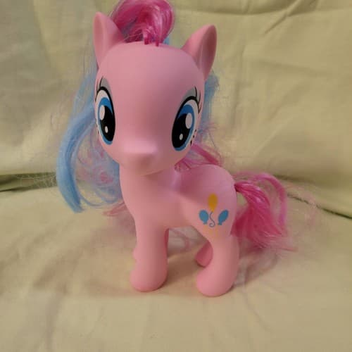 My Little Pony Pinkie Pie 7" Figure 2016 Hasbro G4 Blue Pink Hair Balloons - Thumbnail 12