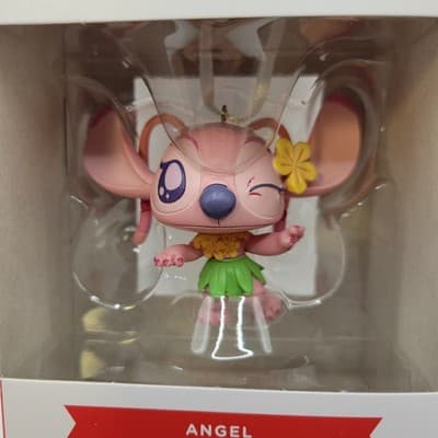 Hallmark Disney Angel Stitch Ornament Pink Lilo & Stitch Christmas Tree NIB - Thumbnail 3