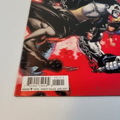 Justice League of America #1 Rebirth 2017 Lobo Cover DC Orlando Reis - Thumbnail 4
