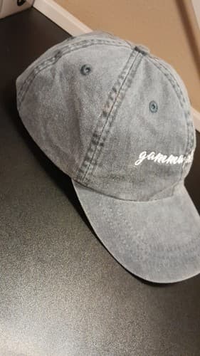 Women's Gamma Phi Beta Sorority Adjustable Hat Adam's Cap Boyfriends Style Small - Thumbnail 4