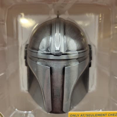 Hallmark Ornament 2025 Mandalorian Helmet Walmart Exclusives Premium Star Wars - Thumbnail 2