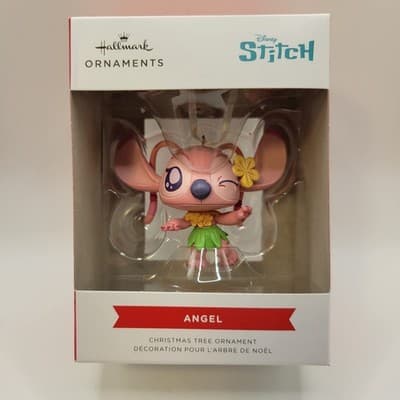 Hallmark Disney Angel Stitch Ornament Pink Lilo & Stitch Christmas Tree NIB - Image 1