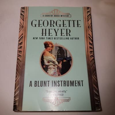 A Blunt Instrument by Georgette Heyer (Country House Mystery, Paperback) - Image 1