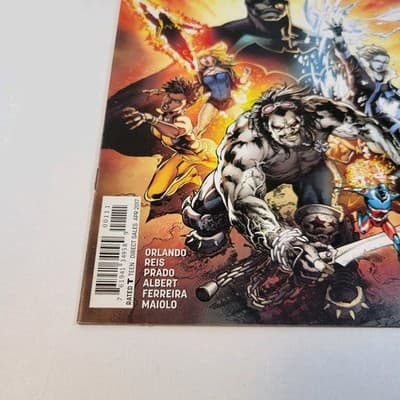 Justice League of America #1 2017 Team Cover DC Rebirth Orlando Reis - Thumbnail 4