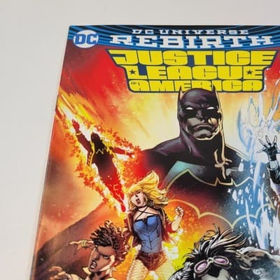 Justice League of America #1 2017 Team Cover DC Rebirth Orlando Reis - Thumbnail 6