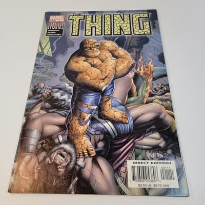 The Thing #1 2004 Marvel Startling Stories Direct Edition Zircher 1st Printing - Image 1