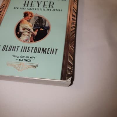 A Blunt Instrument by Georgette Heyer (Country House Mystery, Paperback) - Thumbnail 4