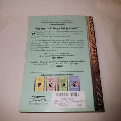 A Blunt Instrument by Georgette Heyer (Country House Mystery, Paperback) - Thumbnail 8