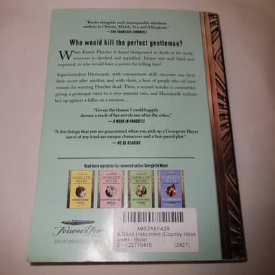 A Blunt Instrument by Georgette Heyer (Country House Mystery, Paperback) - Thumbnail 10